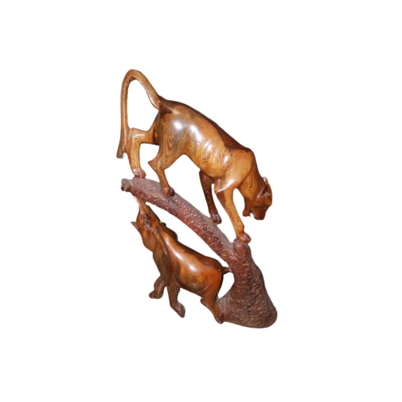 Rosewood Tiger on a Tree